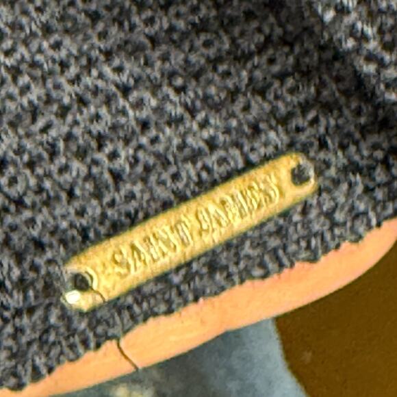 Saint James Paris Navy Wool Toggle Jacket Size 14 Made in France - Picture 6 of 13